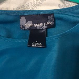 Susan Graver 3/4 sleeve shirt